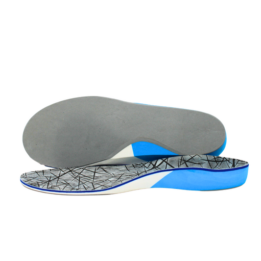 Blue and Grey Insole