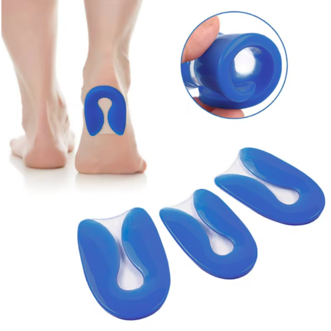 U-Shape Silicone Heel Pad ( Pair )