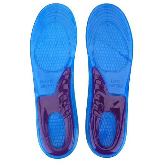 Soft Silicone Sports Insoles – Cut-to-Size
