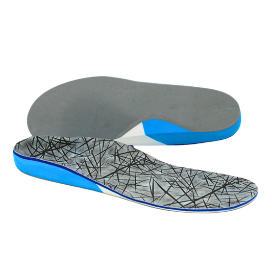 Blue and Grey Insole