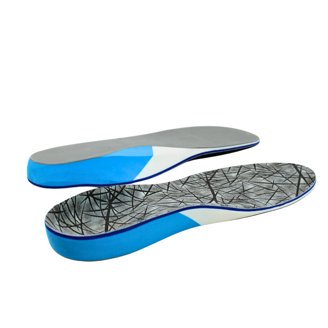 Blue and Grey Insole